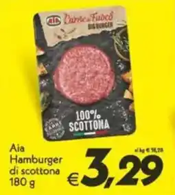Iper Super Conveniente Aia Hamburger di scottona offerta