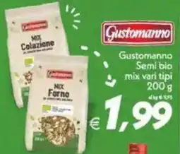 Iper Super Conveniente Gustomanno Semi bio mix vari tipi offerta