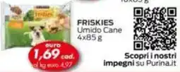 Italmark FRISKIES Umido Cane offerta