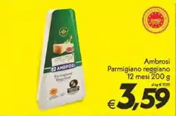 Iper Super Conveniente Ambrosi Parmigiano reggiano 12 mesi offerta