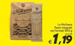 Iper Super Conveniente La Molisana Pasta integrale vari formati offerta