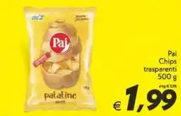 Iper Super Conveniente Pai Chips trasparenti offerta