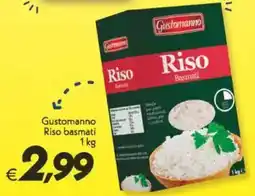 Iper Super Conveniente Gustomanno Riso basmati offerta