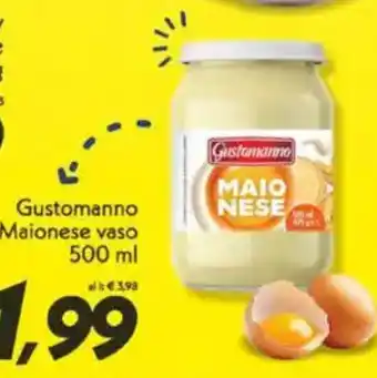 Iper Super Conveniente Gustomanno Maionese vaso offerta