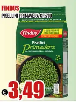 Big Food Findus pisellini primavera offerta