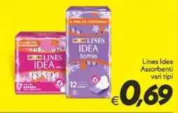 Iper Super Conveniente Lines Idea Assorbenti vari tipi offerta