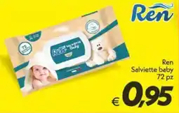 Iper Super Conveniente Ren Salviette baby 72 pz offerta