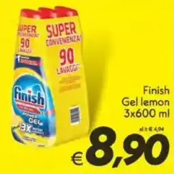 Iper Super Conveniente Finish Gel lemon offerta