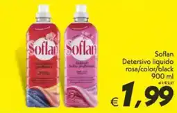 Iper Super Conveniente Soflan Detersivo liquido rosa/color/black offerta