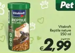 Iper Super Conveniente Vitakraft Reptile nature offerta