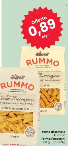 Despar Pasta di semola Rummo formati assortiti offerta