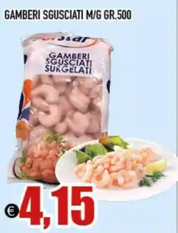 Big Food Gamberi sgusciati m/g offerta