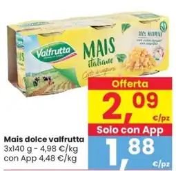 Despar Mais dolce valfrutta offerta