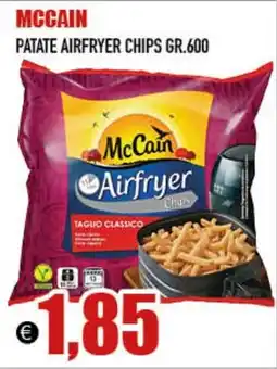 Big Food Mccain patate airfryer chips offerta