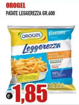 Big Food Orogel patate leggerezza offerta