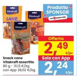 Despar Snack cane Vitakraft assortito offerta