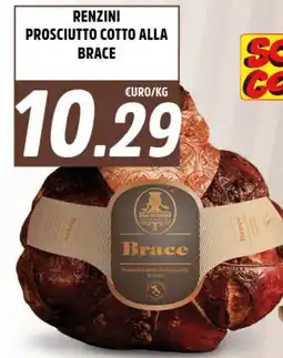 Big Food Renzini prosciutto cotto alla brace offerta