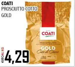 Big Food Coati prosciutto cotto gold offerta
