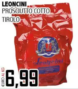 Big Food Leoncini prosciutto cotto tirolo offerta