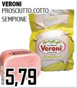 Big Food VERONI PROSCIUTTO COTTO SEMPIONE offerta