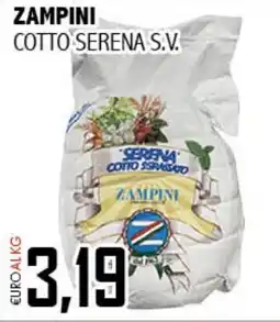 Big Food Zampini cotto serena s.v. offerta