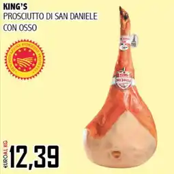 Big Food King's prosciutto di san daniele con osso offerta