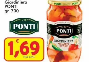 Paghi Poco Ponti Giardiniera 700 gr offerta