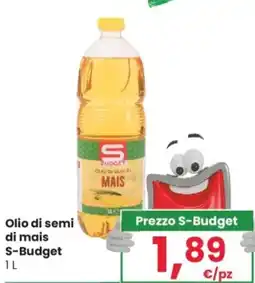 Despar Olio di semi di mais S-Budget offerta