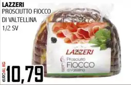 Big Food Lazzeri prosciutto fiocco di valtellina 1/2 sv offerta