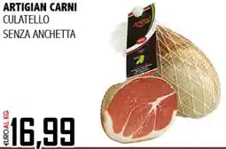 Big Food Artigian carni culatello senza anchetta offerta