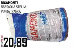 Big Food Rigamonti bresaola stella punta d'anca offerta