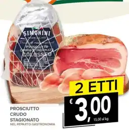 Todis Prosciutto crudo stagionato offerta