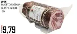 Big Food Jvon pancetta paesana al pepe in rete s/v offerta