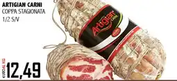 Big Food Artigian carni coppa stagionata 1/2 s/v offerta