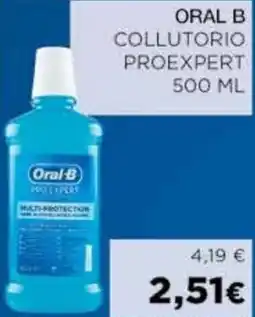 Coop ORAL B Collutorio proexpert offerta