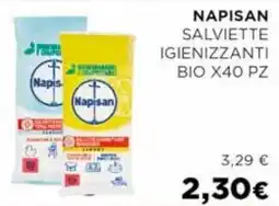 Coop Napisan salviette igienizzanti bio offerta