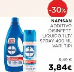 Coop Napisan additivo disinfett. liquido/spray vari tipi offerta