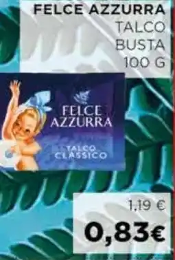 Coop Felce azzurra talco busta offerta