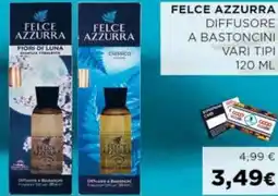 Coop Felce azzurra diffusore a bastoncini vari tipi offerta