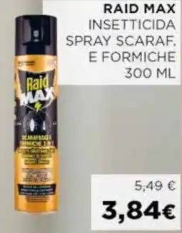 Coop Raid max insetticida spray scaraf. e formiche offerta