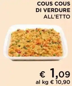 Coop Cous cous di verdure all'etto offerta