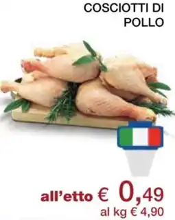 Coop Cosciotti di pollo offerta