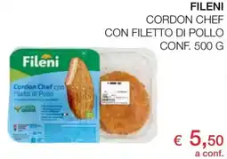 Coop Fileni cordon chef con filetto di pollo offerta