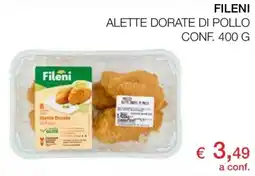Coop Fileni alette dorate di pollo offerta