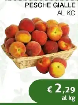Coop Pesche gialle offerta