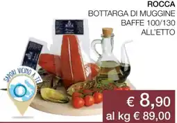 Coop Rocca bottarga di muggine baffe 100/130 all'etto offerta