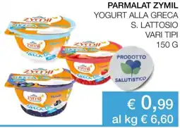 Coop Parmalat zymil yogurt alla greca s. lattosio vari tipi offerta