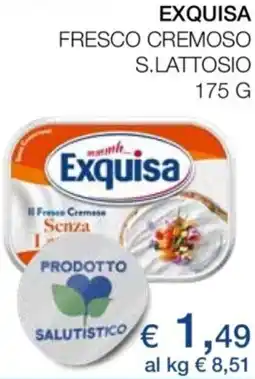 Coop Exquisa fresco cremoso s.lattosio offerta