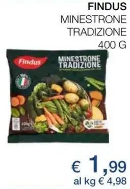 Coop Findus minestrone tradizione offerta