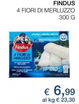 Coop Findus 4 fiori di merluzzo offerta